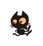 無口な黒猫（個別スタンプ：20）