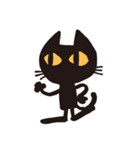 無口な黒猫（個別スタンプ：28）