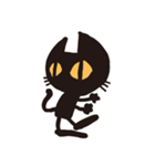 無口な黒猫（個別スタンプ：31）
