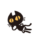 無口な黒猫（個別スタンプ：34）