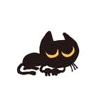 無口な黒猫（個別スタンプ：39）