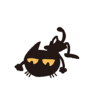 無口な黒猫（個別スタンプ：40）