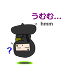 ひらがな忍者3（個別スタンプ：36）