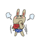 かわいい うさぎ犬猫熊 赤ちゃん（個別スタンプ：23）