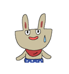 かわいい うさぎ犬猫熊 赤ちゃん（個別スタンプ：24）