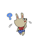 かわいい うさぎ犬猫熊 赤ちゃん（個別スタンプ：27）