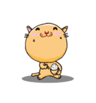 まるいネコをやってます（個別スタンプ：10）