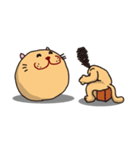 まるいネコをやってます（個別スタンプ：15）