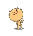 まるいネコをやってます（個別スタンプ：16）