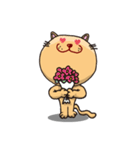 まるいネコをやってます（個別スタンプ：17）