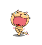 まるいネコをやってます（個別スタンプ：18）