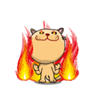 まるいネコをやってます（個別スタンプ：19）