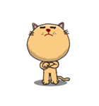 まるいネコをやってます（個別スタンプ：30）