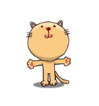 まるいネコをやってます（個別スタンプ：35）