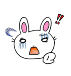 青ざめ過ぎウサギ（個別スタンプ：3）