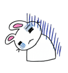 青ざめ過ぎウサギ（個別スタンプ：8）