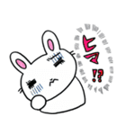 青ざめ過ぎウサギ（個別スタンプ：12）