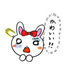 青ざめ過ぎウサギ（個別スタンプ：13）