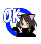 ハルにゃんの日常（個別スタンプ：9）