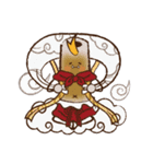 福助 ＆ 竹輪(コスプレイヤー)（個別スタンプ：31）