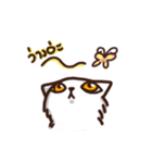 the crazy cat（個別スタンプ：16）