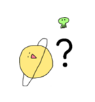 土星くんと宇宙人くん（個別スタンプ：20）