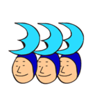 回り続けるサン＆ムーン①②（個別スタンプ：32）