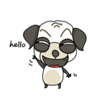 Panda dog ( un un )（個別スタンプ：1）
