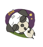Panda dog ( un un )（個別スタンプ：16）
