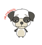 Panda dog ( un un )（個別スタンプ：33）