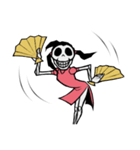 skeleton_kung fu（個別スタンプ：35）
