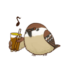 fat sparrow（個別スタンプ：8）