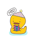 Cuttie Duckling（個別スタンプ：39）