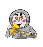 Rocket Astronaut man（個別スタンプ：7）