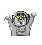 Rocket Astronaut man（個別スタンプ：12）