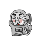 Rocket Astronaut man（個別スタンプ：17）