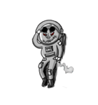 Rocket Astronaut man（個別スタンプ：22）