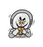 Rocket Astronaut man（個別スタンプ：27）