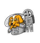 Rocket Astronaut man（個別スタンプ：37）