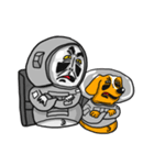 Rocket Astronaut man（個別スタンプ：40）