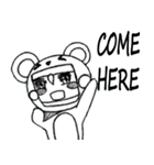 Cartoon Boy anime drawing v.baby bear（個別スタンプ：29）