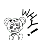 Cartoon Boy anime drawing v.baby bear（個別スタンプ：36）