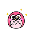 Colorfulふくろう（個別スタンプ：3）