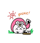 Colorfulふくろう（個別スタンプ：27）