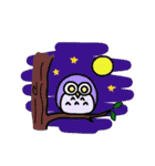 Colorfulふくろう（個別スタンプ：29）