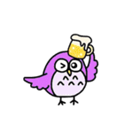Colorfulふくろう（個別スタンプ：31）