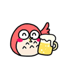Colorfulふくろう（個別スタンプ：32）