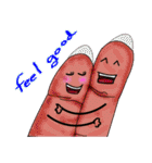 Fingers of love (Eng)（個別スタンプ：2）