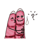 Fingers of love (Eng)（個別スタンプ：3）