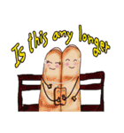 Fingers of love (Eng)（個別スタンプ：10）
